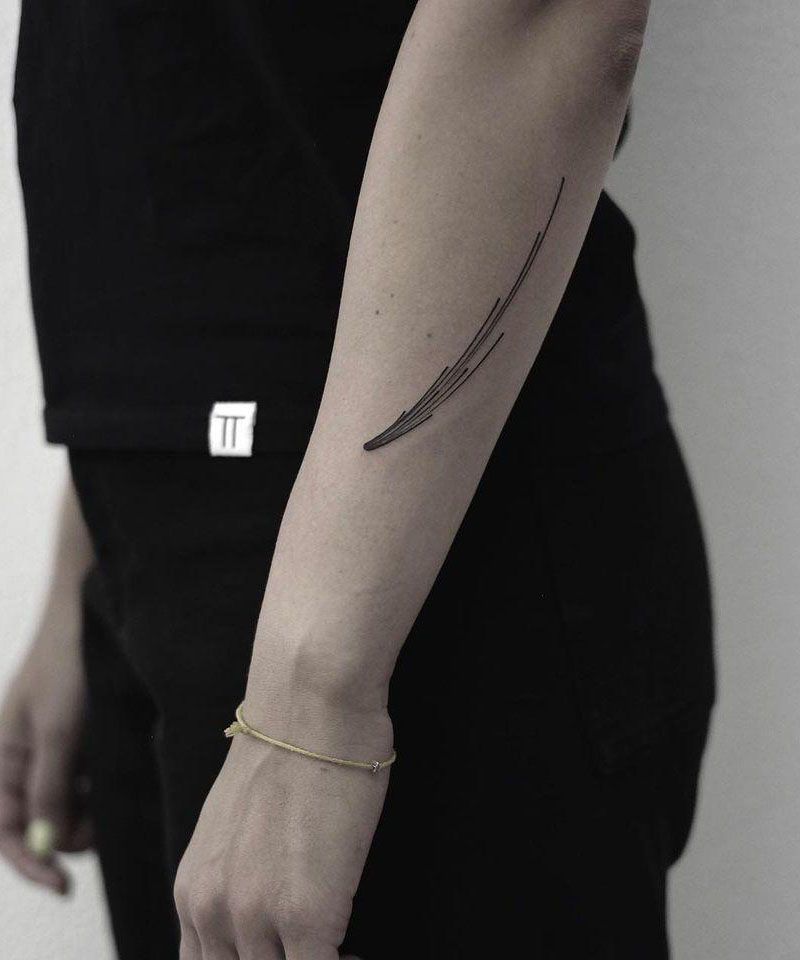 30 Amazing Comet Tattoos to Inspire You