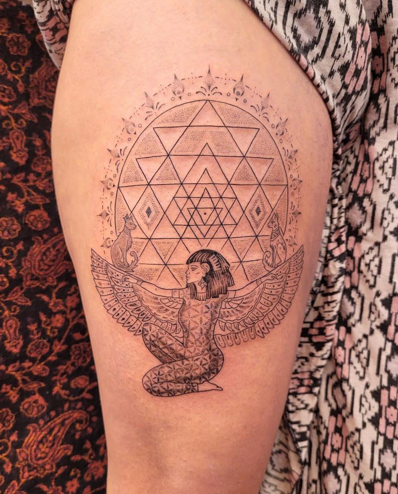 30 Gorgeous Isis Tattoos You Must Love