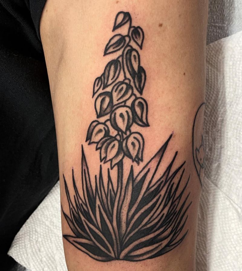 30 Elegant Yucca Tattoos You Will Love