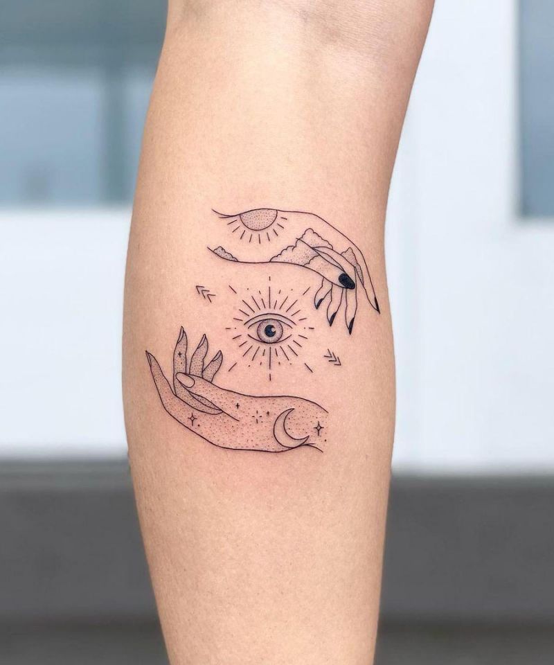 30 Amazing Evil Eye Tattoos You Must Copy