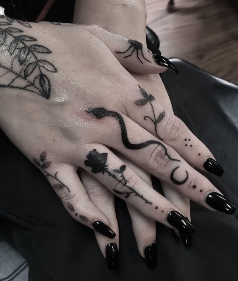 30 Gorgeous Knuckle Tattoos Make You Attractive