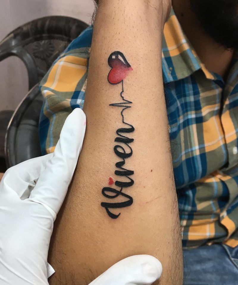 30 Great Name Tattoos Make You Attractive