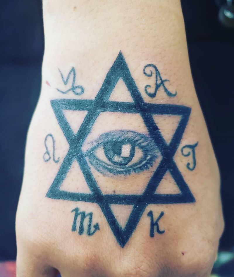 30 Great Star of David Tattoos to Inspire You