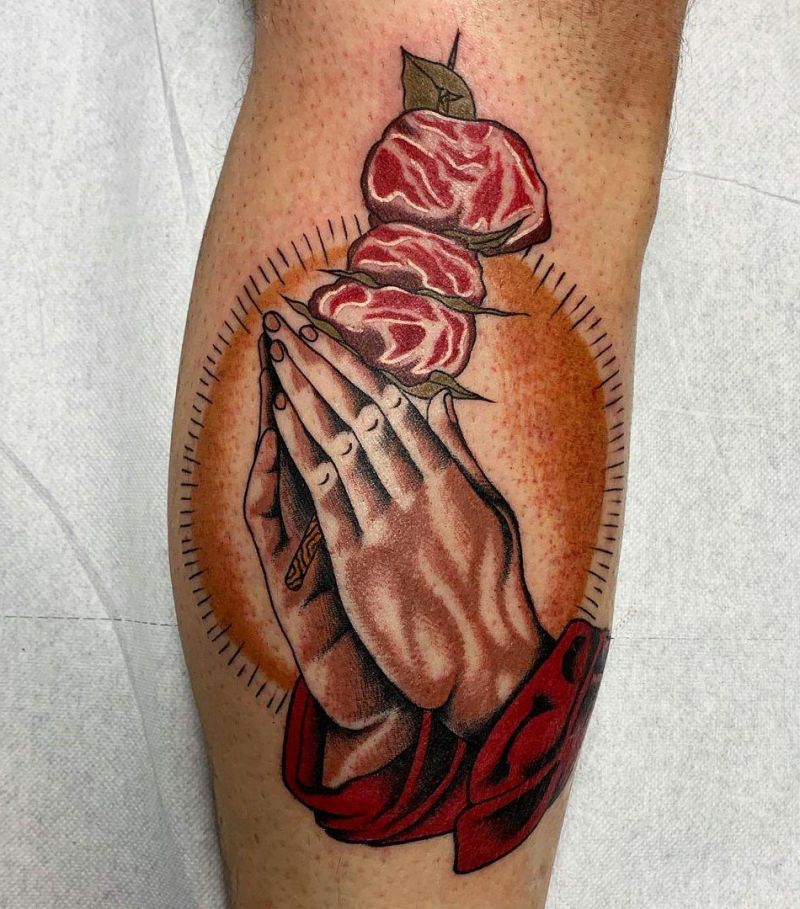 30 Great Meat Tattoos to Inspire You