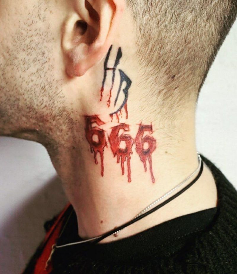 30 Unique 666 Tattoos You Can Copy