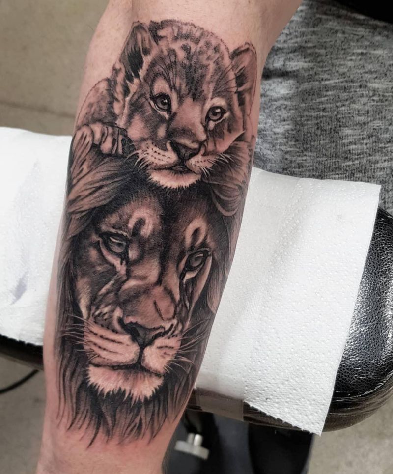 30 Unique Lion Cub Tattoos for Your Inspiration
