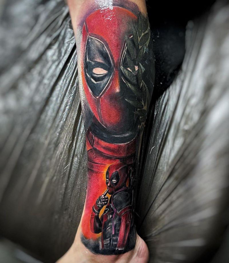 30 Great Deadpool Tattoos You Can Copy