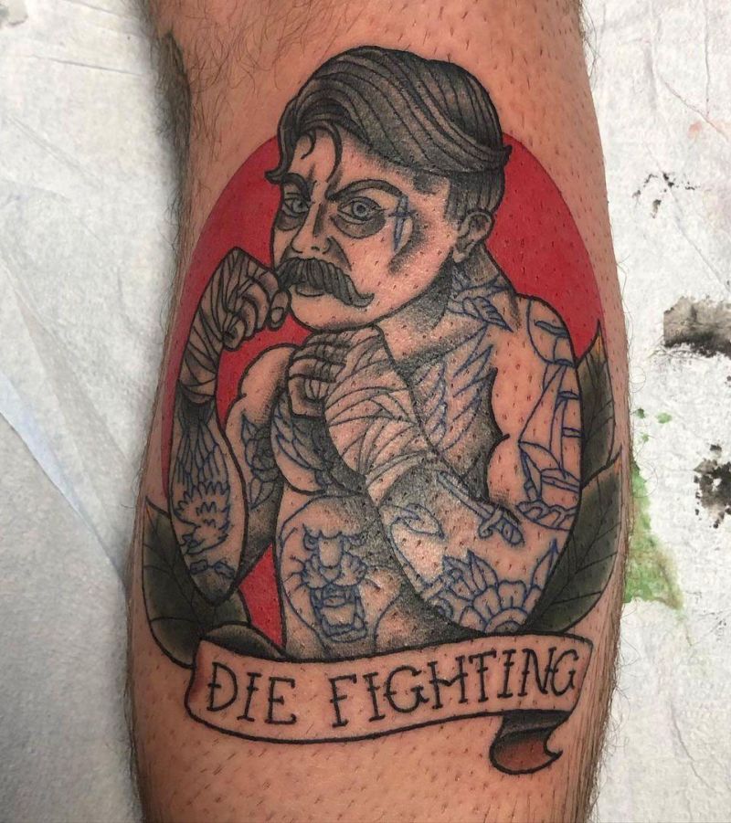 30 Unique Fighter Tattoos to Inspire You