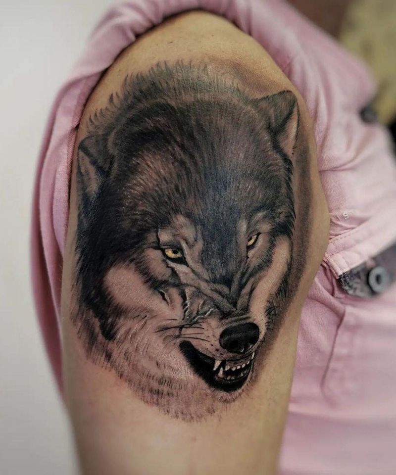 30 Great Lobo Tattoos You Can Copy