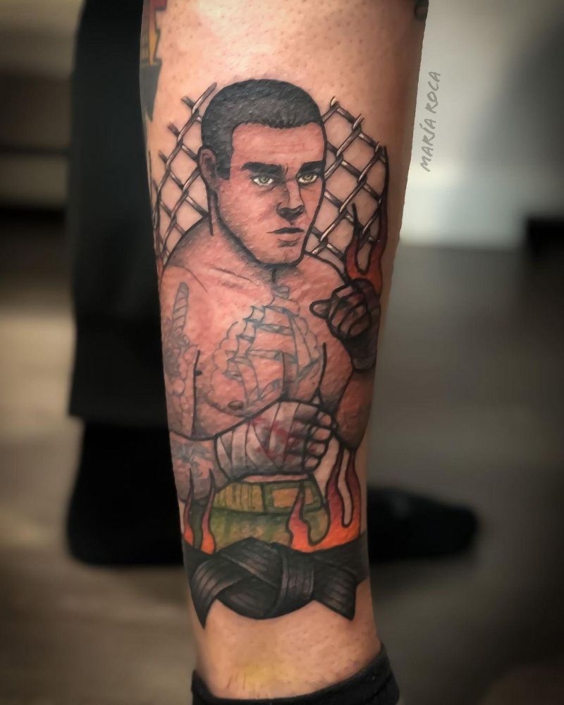 30 Unique Fighter Tattoos to Inspire You