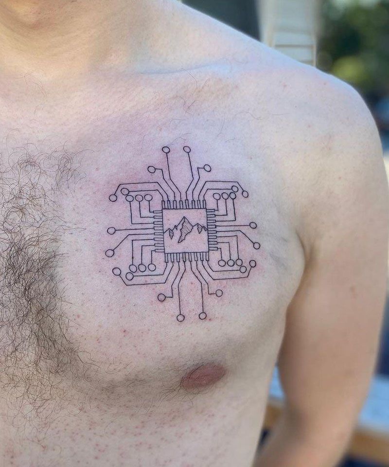 30 Great Computer Tattoos You Can Copy