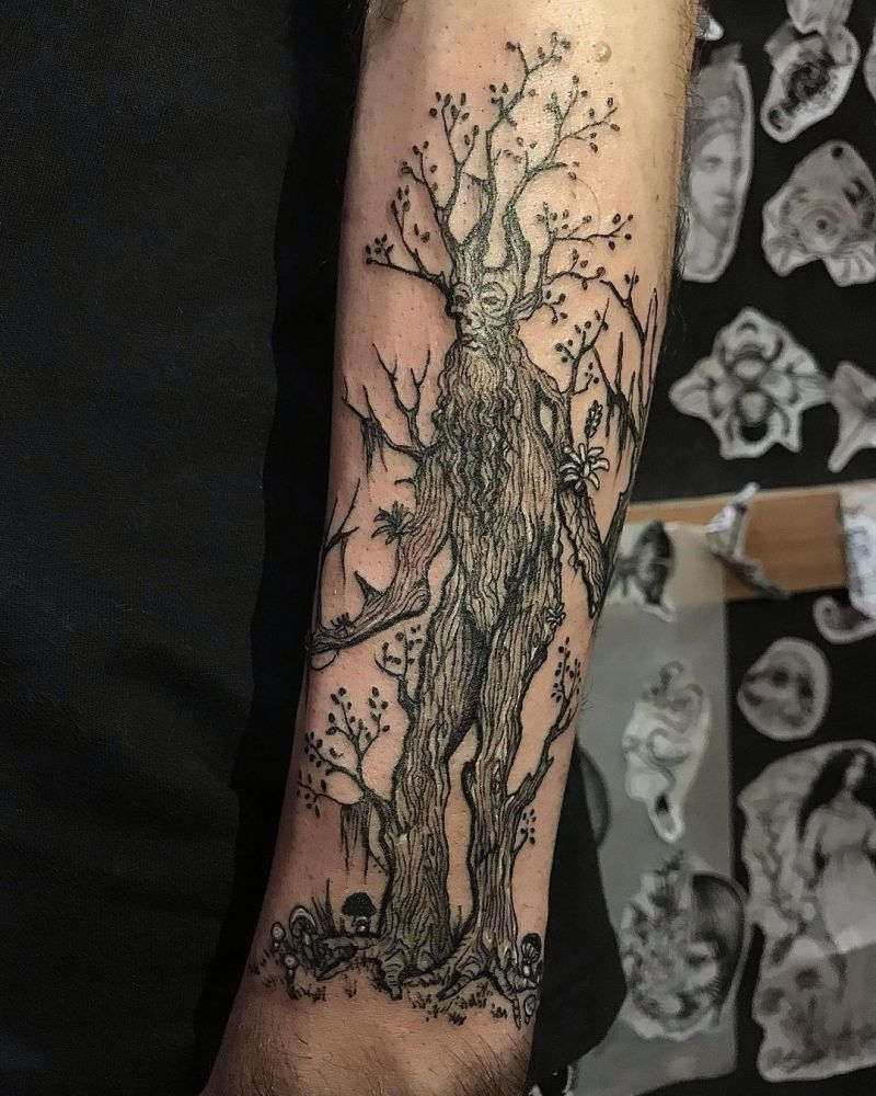 30 Great Treebeard Tattoos Make You Attractive