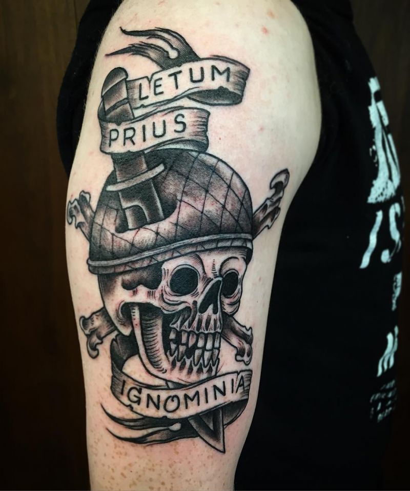 30 Unique Death Before Dishonor Tattoos You Must See