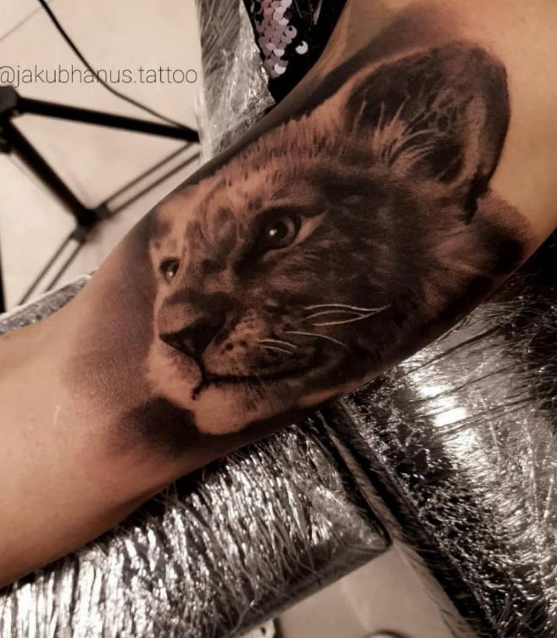 30 Unique Lion Cub Tattoos for Your Inspiration