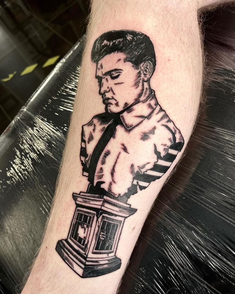 30 Great Elvis Tattoos to Inspire You