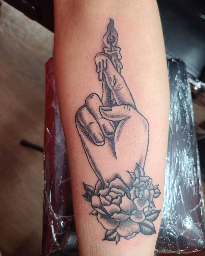 30 Great Hand of Glory Tattoos You Must Try