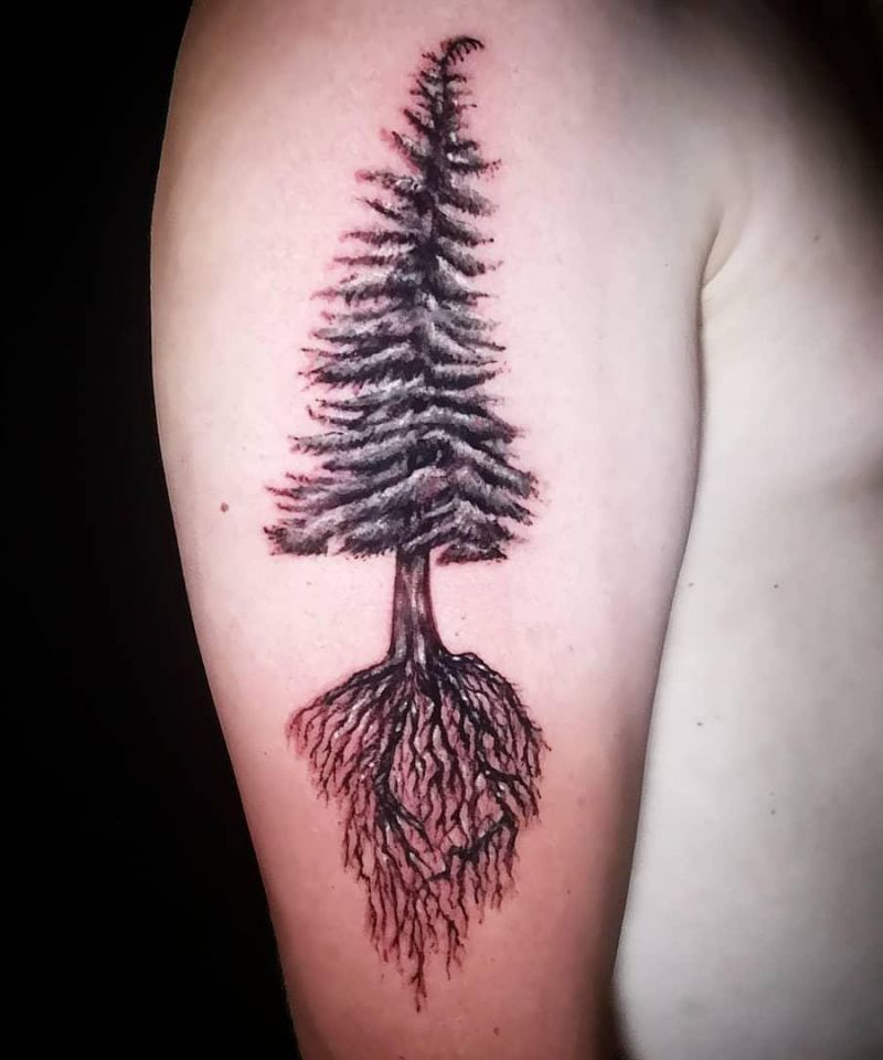 30 Unique Tree Roots Tattoos You Will Love