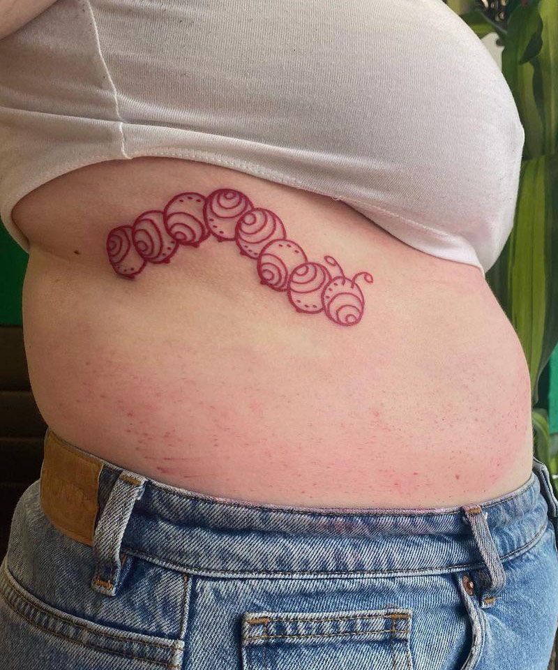 30 Unique Caterpillar Tattoos You Must Copy