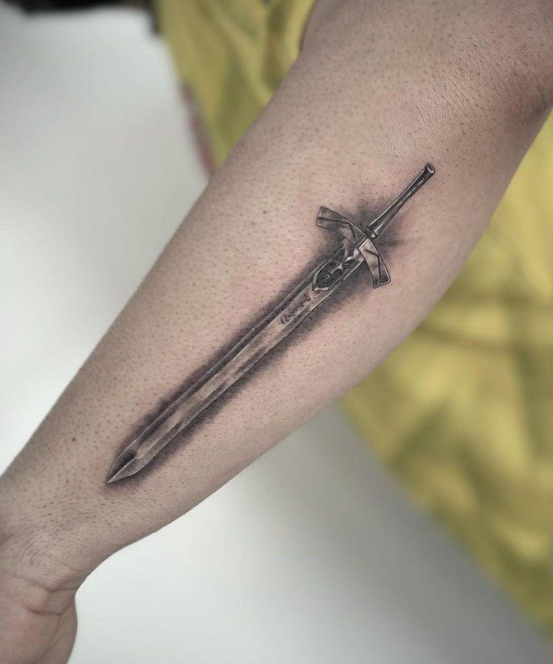 30 Unique Excalibur Tattoos for Your Inspiration