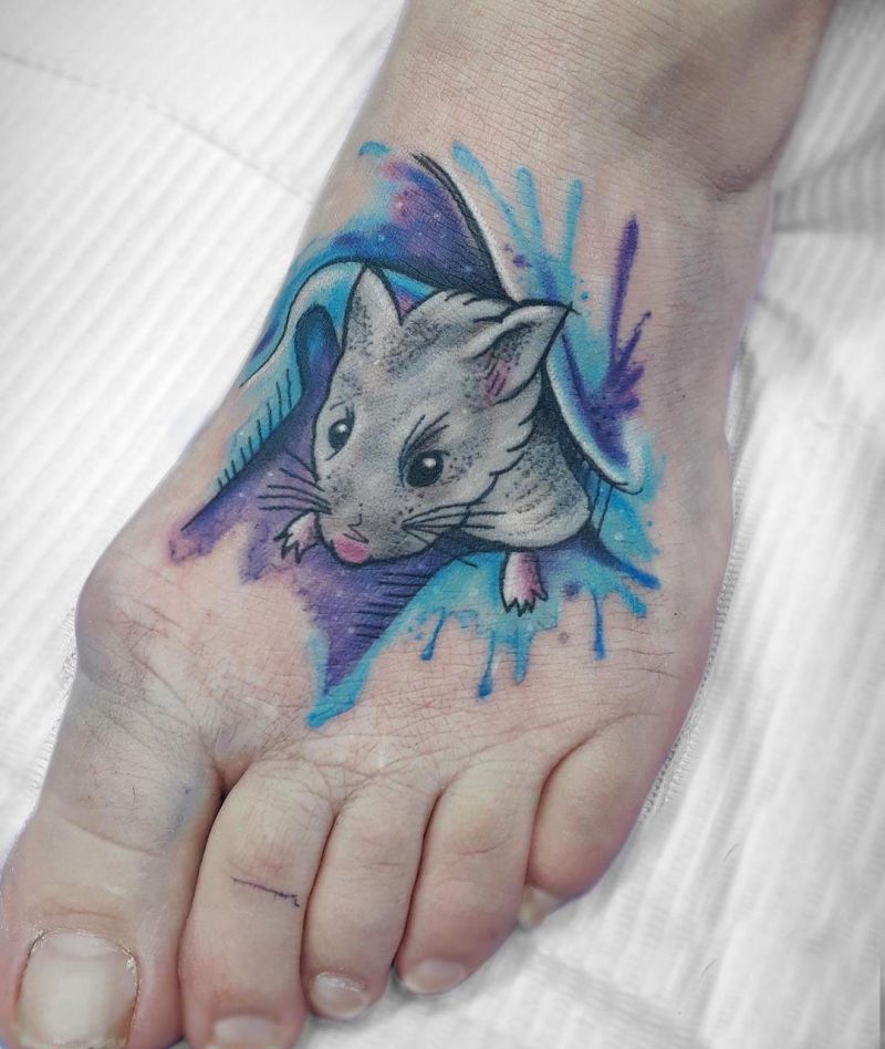 30 Great Hamster Tattoos You Will Love