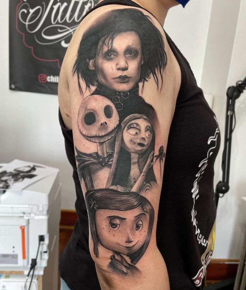 30 Great Coraline Tattoos for Your Inspiration