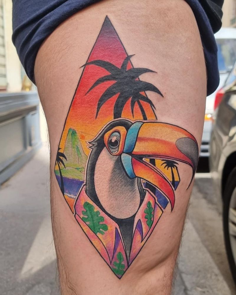 30 Unique Toucan Tattoos You Can Copy