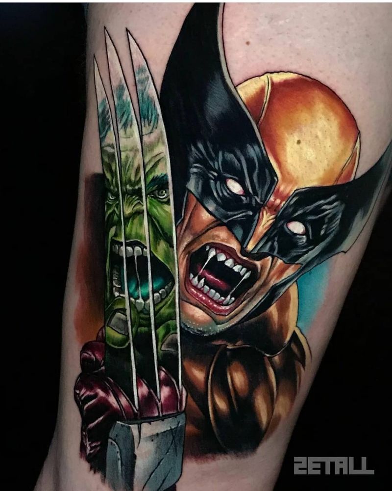 30 Great Wolverine Tattoos You Must Try