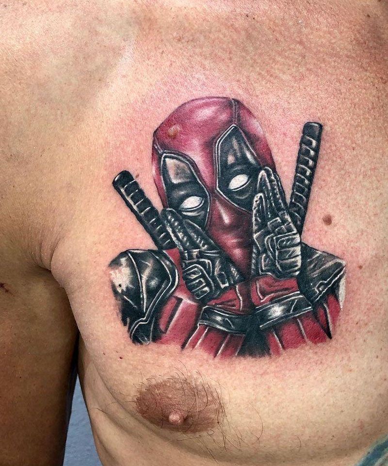 30 Great Deadpool Tattoos You Can Copy