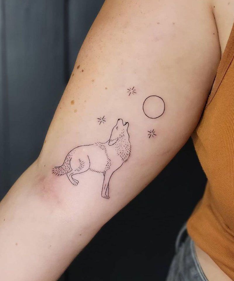 30 Great Coyote Tattoos You Must Copy