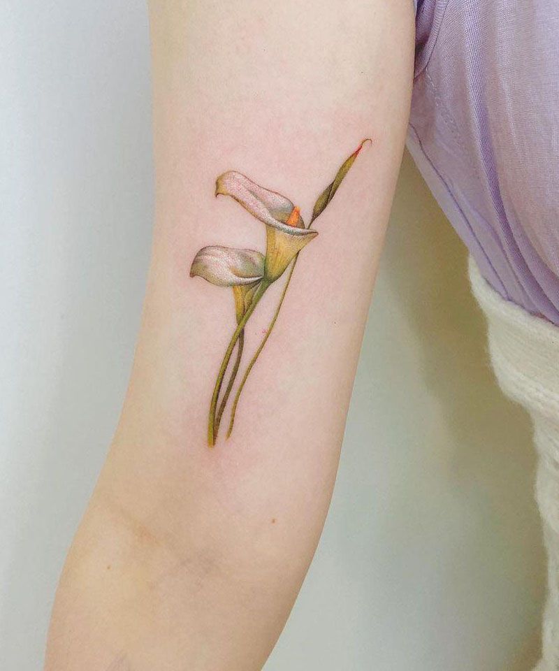 30 Elegant Calla Lily Tattoos for Your Inspiration