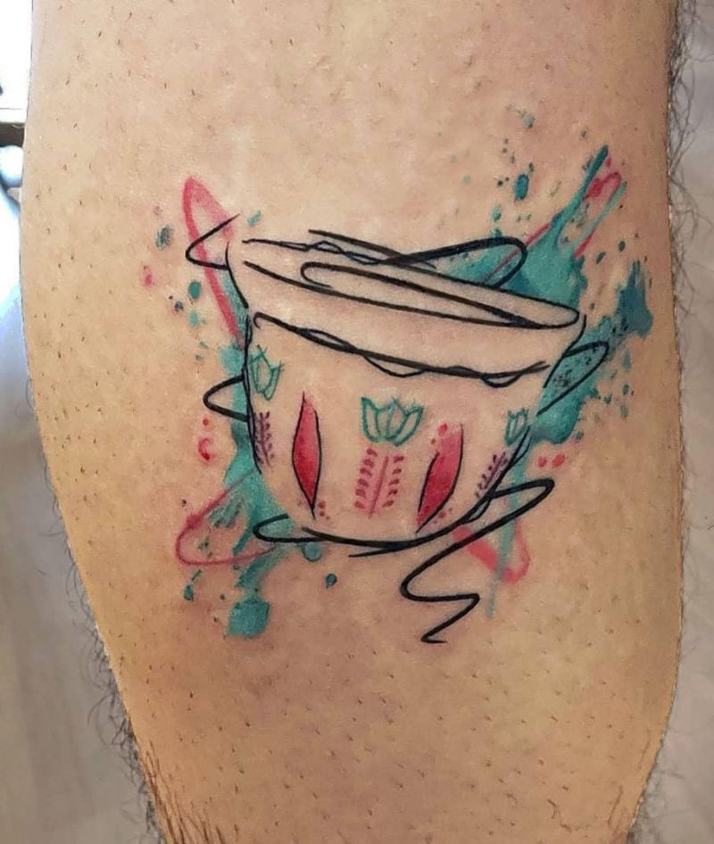 30 Unique Cup Tattoos for Your Inspiration