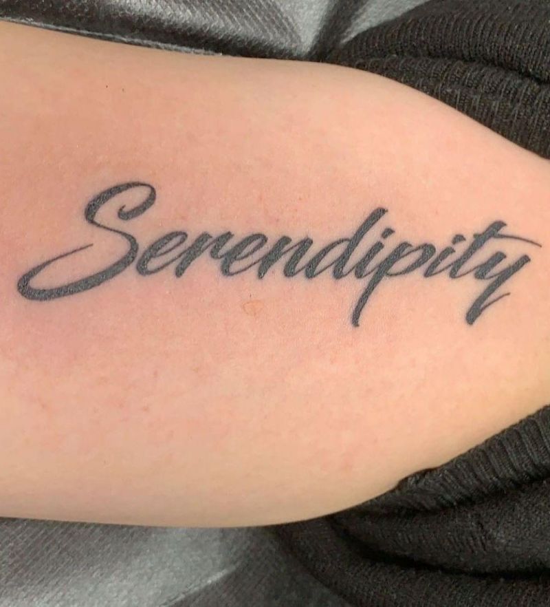 30 Elegant Serendipity Tattoos You Must Love
