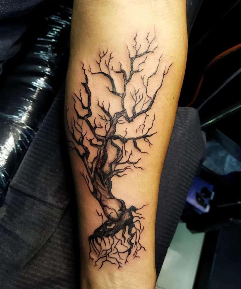 30 Unique Tree Roots Tattoos You Will Love