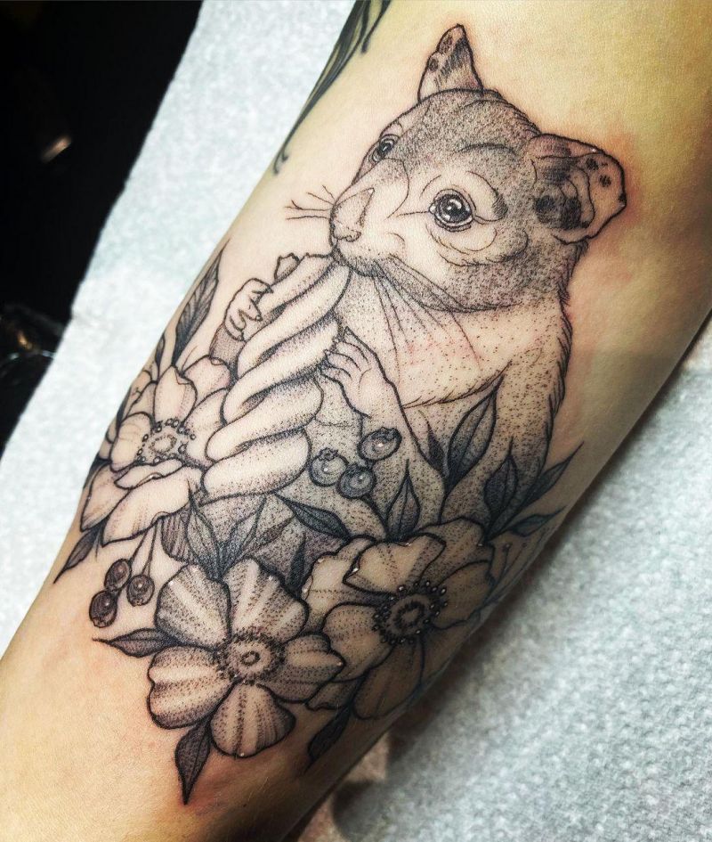 30 Great Hamster Tattoos You Will Love