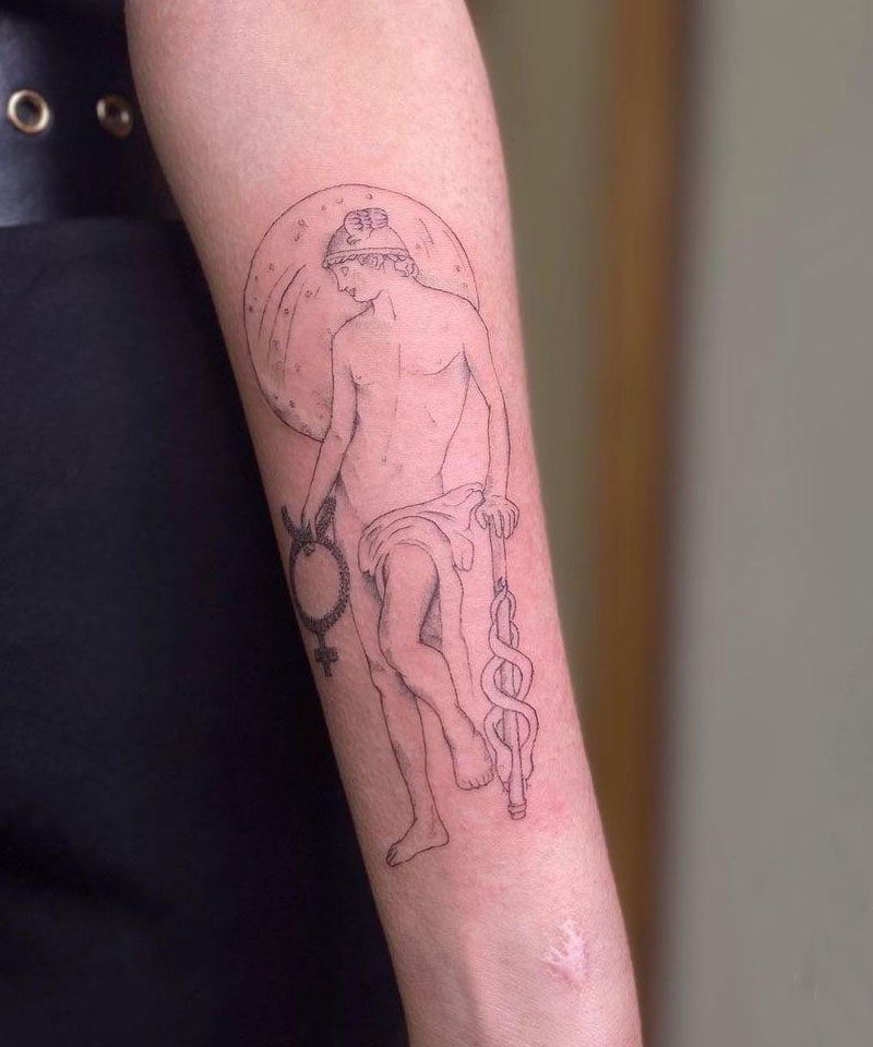 30 Great Hermes Tattoos You Can Copy