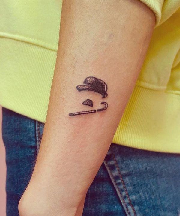 30 Great Charlie Chaplin Tattoos to Inspire You