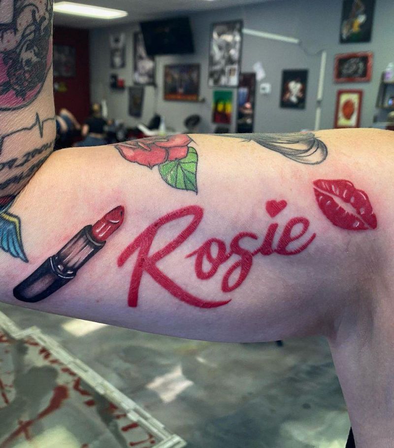 30 Cool Lipstick Tattoos You Can Copy