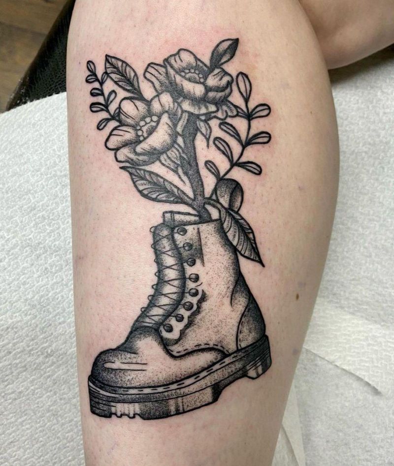 30 Classy Boot Tattoos You Can Copy