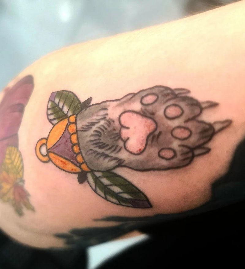 30 Great Rabbit Foot Tattoos You Can Copy