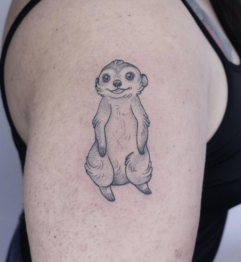 30 Cute Meerkat Tattoos Make You Attractive