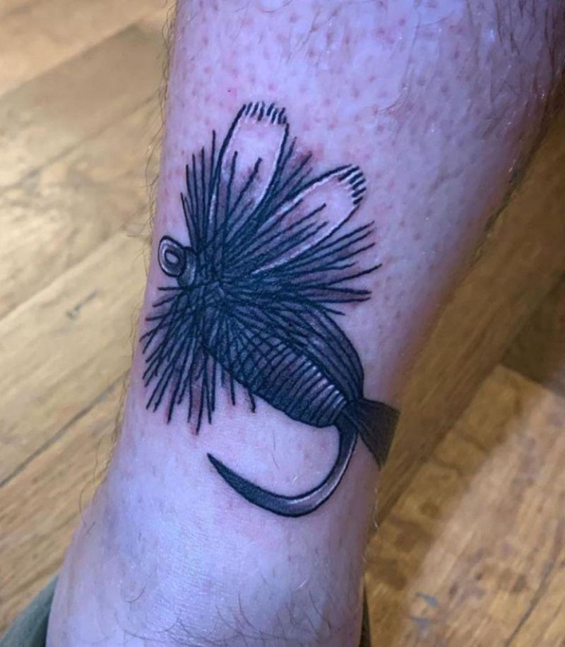 30 Classy Fly Fishing Tattoos for Your Inspiration