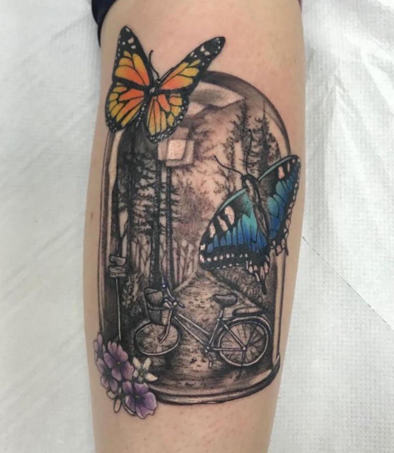 30 Classy Bell Jar Tattoos to Inspire You