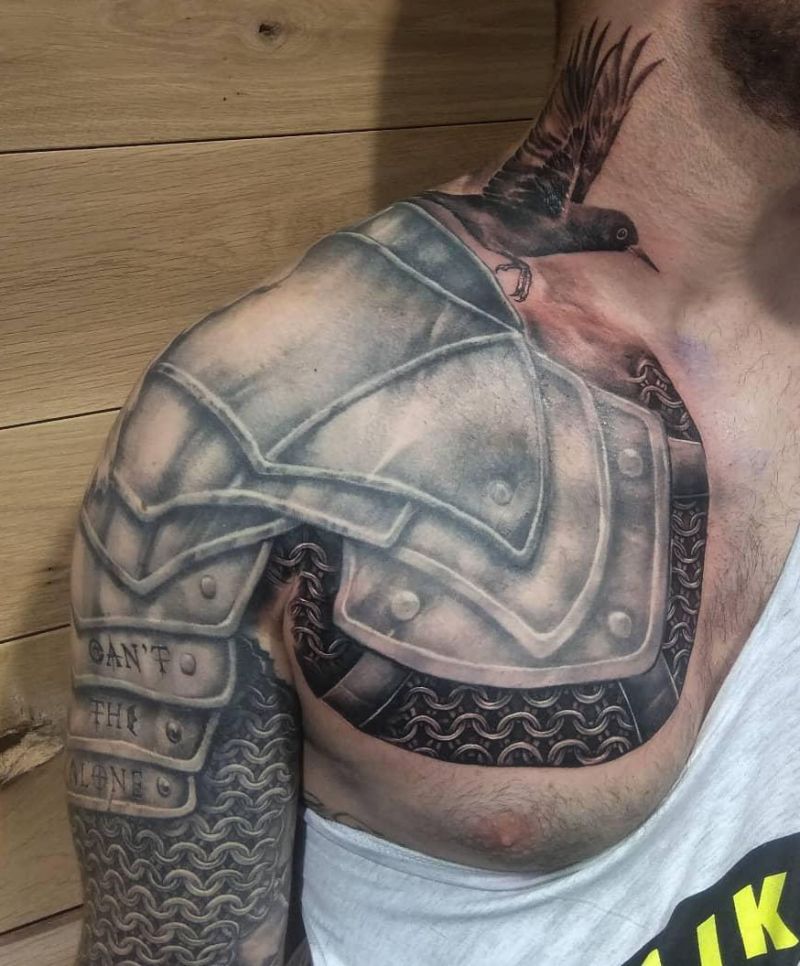 30 Classy Chain Mail Tattoos You Will Love