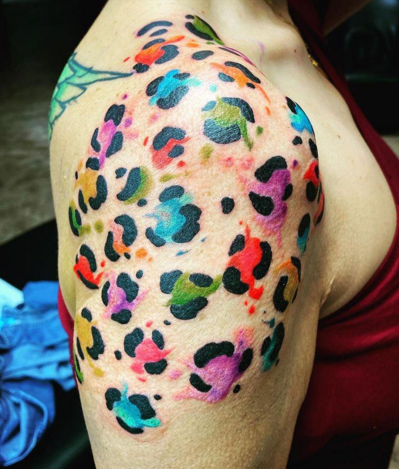 30 Unique Leopard Print Tattoos for Your Inspiration