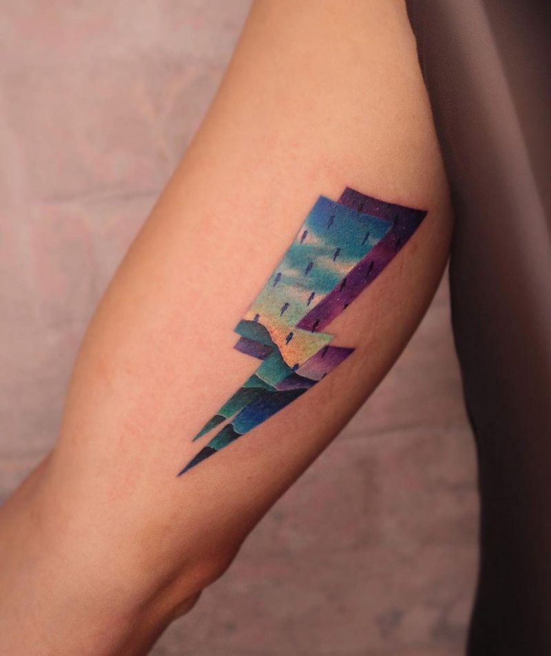 30 Unique Double Exposure Tattoos Make You Attractive