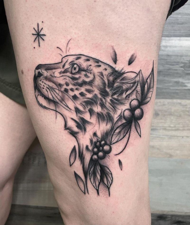 30 Classy Snow Leopard Tattoos Make You Attractive