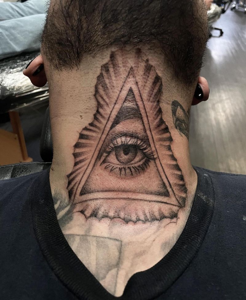30 Great Triangle Eye Tattoos You Can Copy