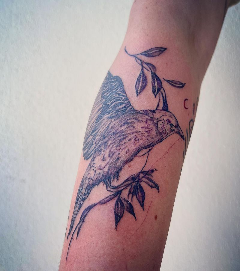 30 Unique Starling Tattoos for Your Inspiration