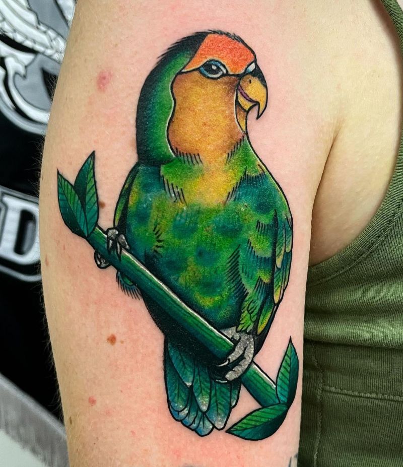 30 Unique Lovebird Tattoos You Can Copy