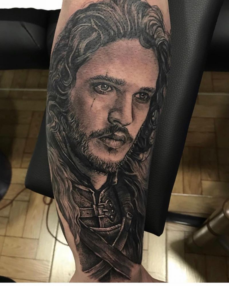 30 Cool Jon Snow Tattoos for Your Inspiration